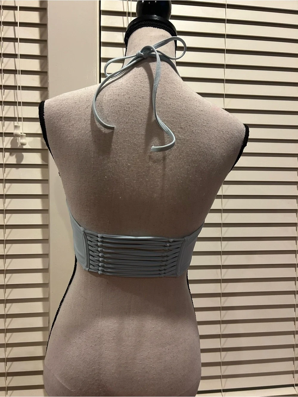 Vs Pink Ultimate Wrap Gym 2 Swim Sport Top Small Icy Blue size L